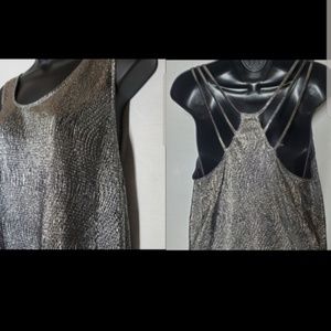 Rock & Republic Tops - Metallic Rock&Republic Racer Back Tank Size Large Rock & Republic Tops - Metallic Rock&Republic Racer Back Tank Size Large